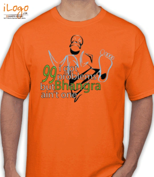 Punjab i-have--problem-but-bhangra-ain%t-one T-Shirt