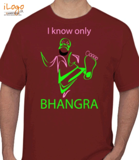 Punjabi t shirts/ i-only-knw-bhangra T-Shirt