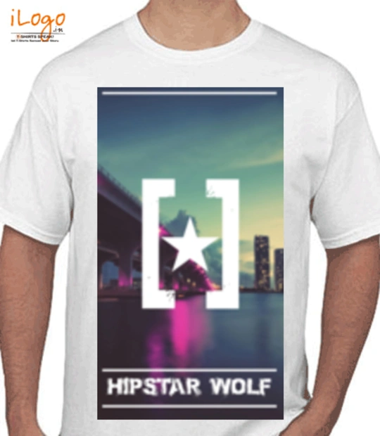 Shirt HipstarWolf T-Shirt