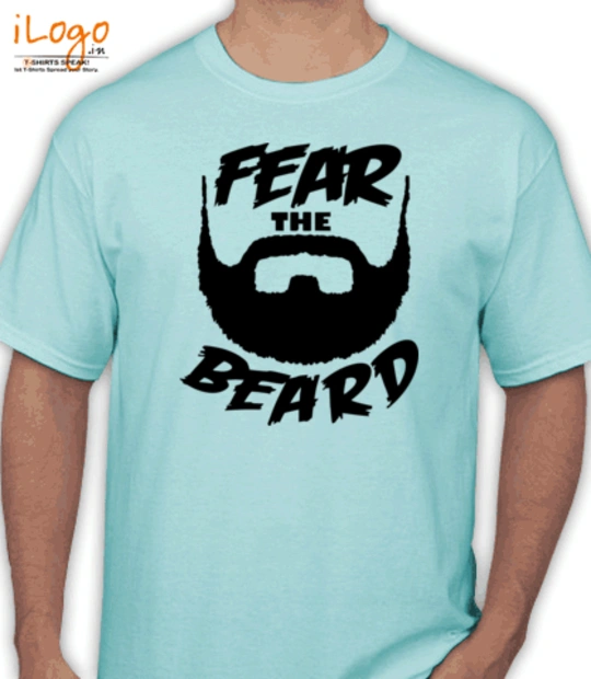 Mens fear-the-beard T-Shirt