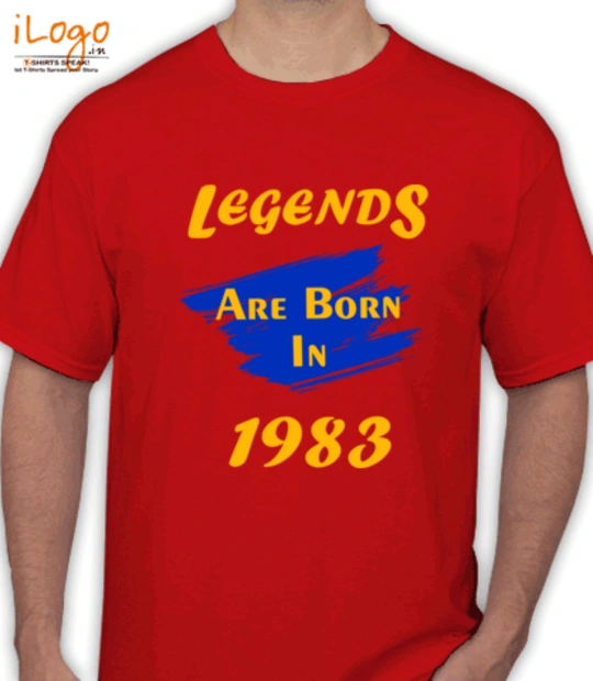 Legends are Born in 1983 Legends-are-born-in- T-Shirt