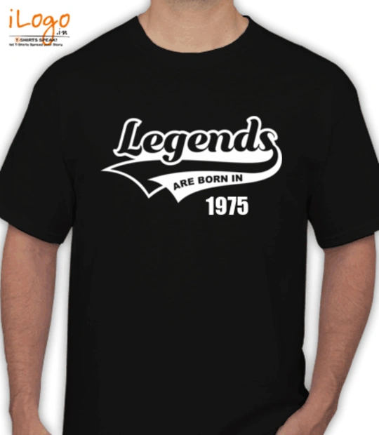 Legends are Born in 1975 Legends-are-born- T-Shirt