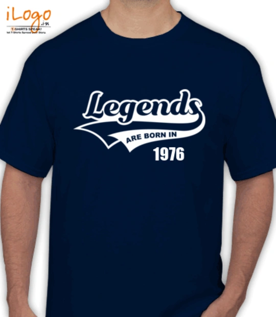 Legends are Born in 1976 Legends-are-born- T-Shirt