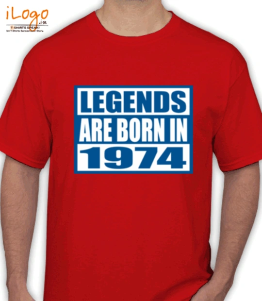 Legends are Born in 1974 Legends-are-born-in- T-Shirt