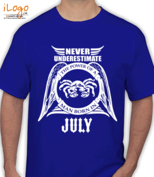 LEGENDS-BORN-IN-JULY...-. - T-Shirt