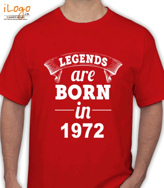 Legends are Born in 1972 Legends-are-born-in-%B T-Shirt