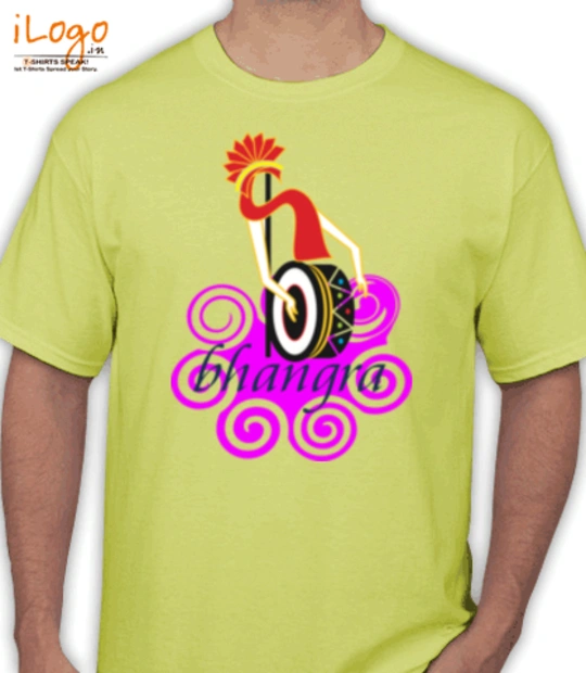 Punjabi dhol-bhagra T-Shirt