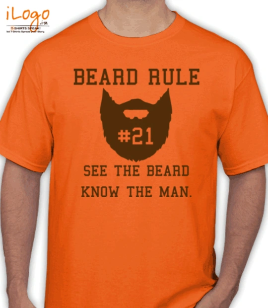 Mens beard-rule- T-Shirt