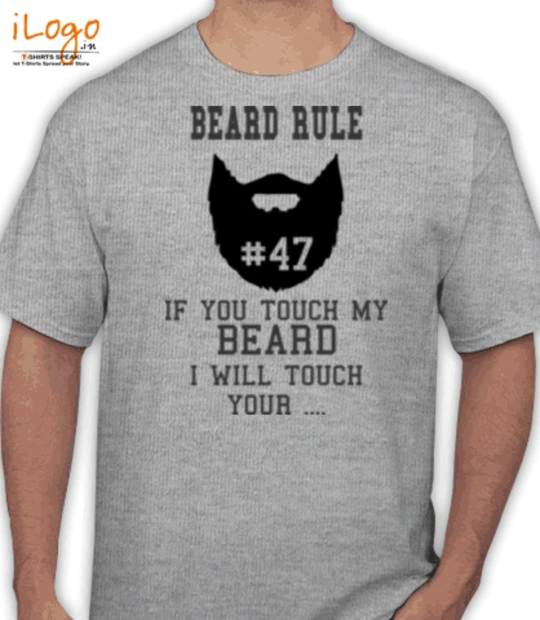 Mens Dont-touch-beard T-Shirt