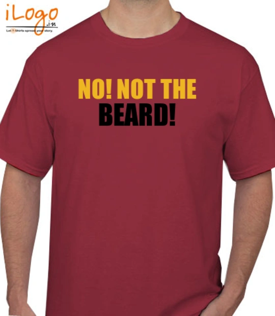 Mens not-the-beard T-Shirt