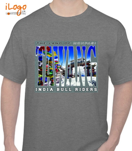 Shirt Tawang-Grey T-Shirt