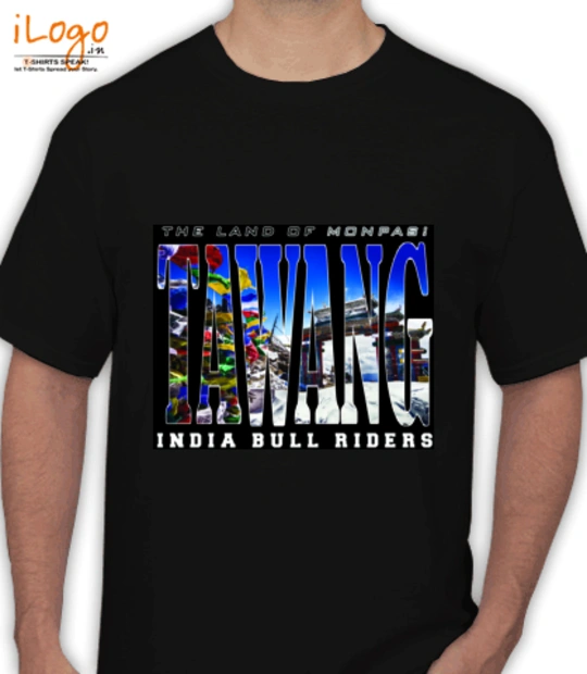 Shirt Tawang-Black T-Shirt