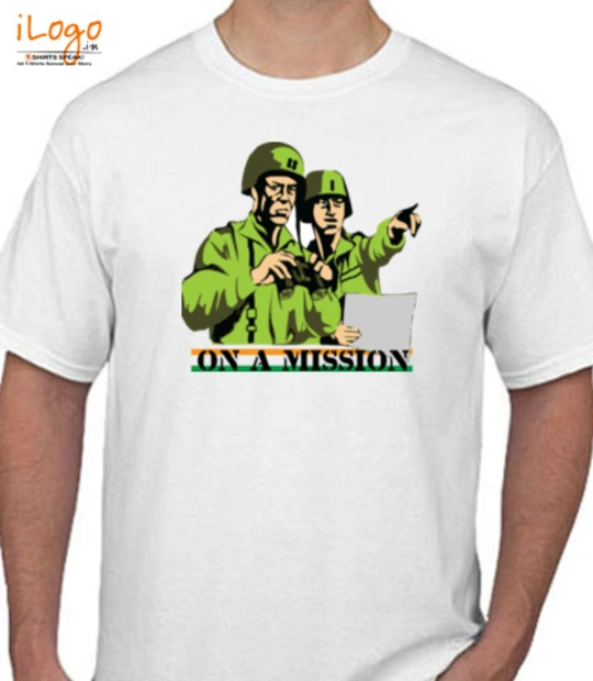 Indian army On-a-mission T-Shirt