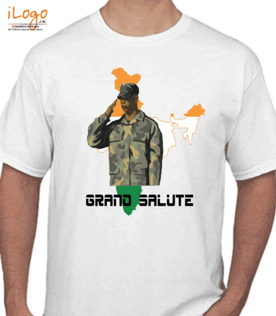 Indian Army Grand-salute T-Shirt