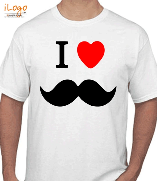 I-LOVE-MOUSTACHE - T-Shirt