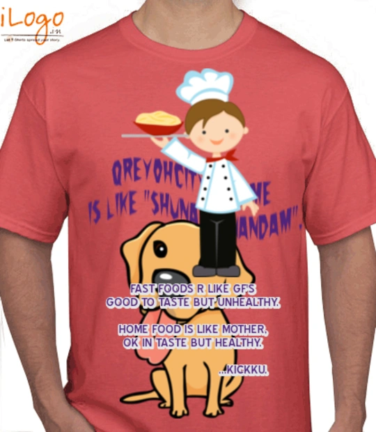 Shirt FOOD-quote T-Shirt