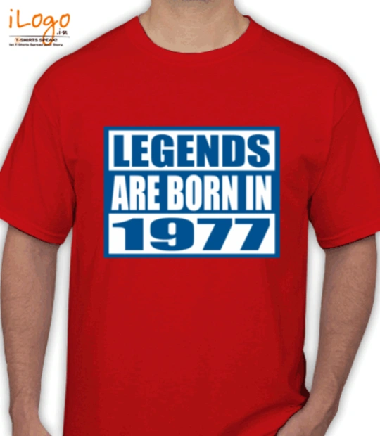 Legends are Born in 1977 Legends-are-born-in- T-Shirt