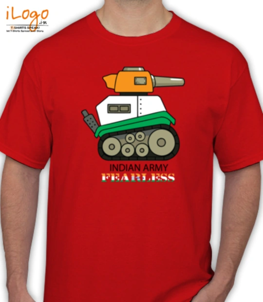 Indian army fearless T-Shirt
