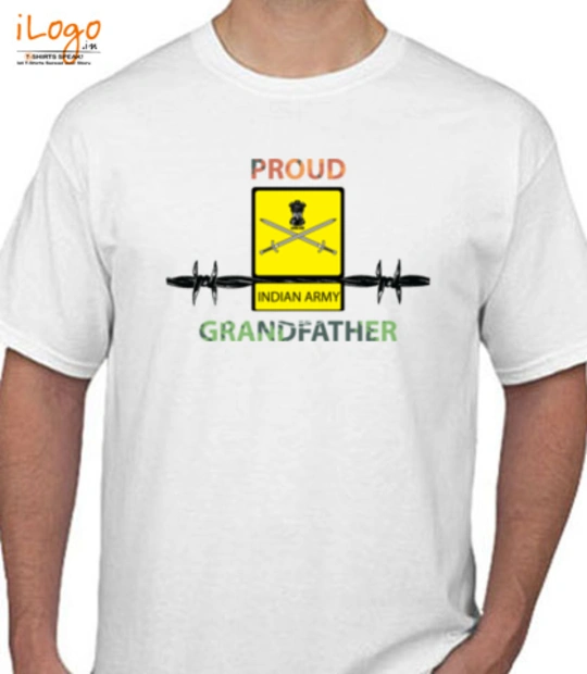 Indian army proud-grandpa T-Shirt