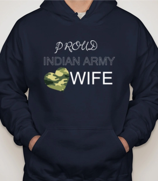 Indian army PROUD-WIFE T-Shirt