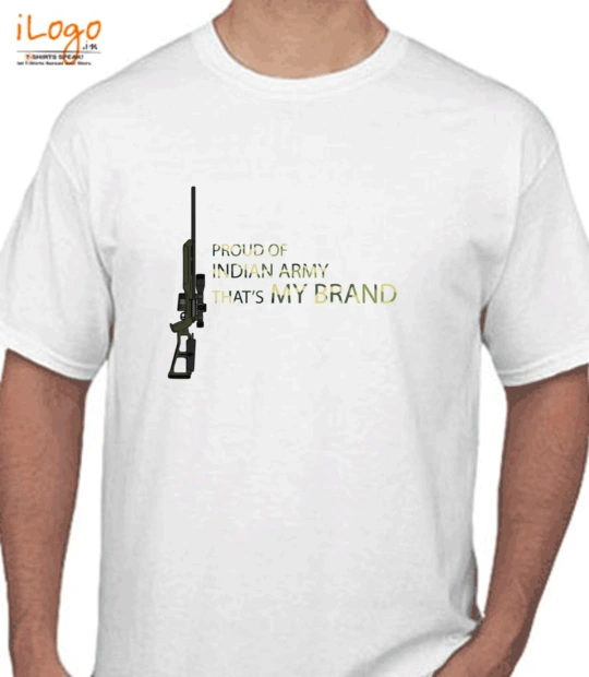 Indian army my-brand-white T-Shirt