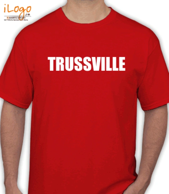 Red TRUSSVILLE T-Shirt