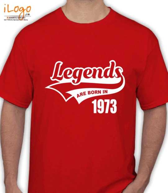 Legends are Born in 1973 Legends-are-born-in- T-Shirt