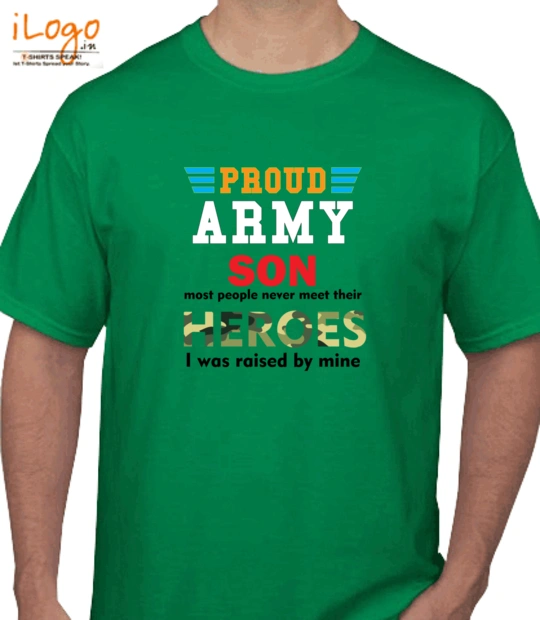 Indian army proud-son T-Shirt