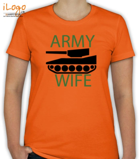 ARMY WIFE ARMY-WIFE-GREEN T-Shirt