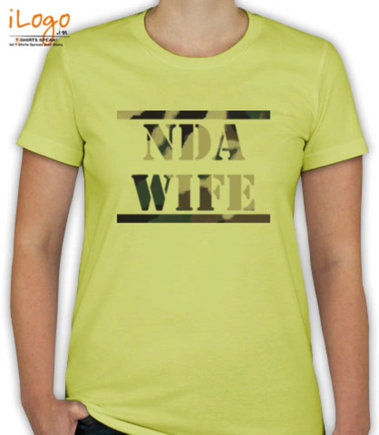 Army Brat NDA-WIFE-WITH-TEXTURE T-Shirt
