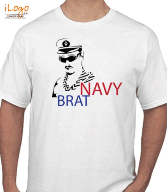 Naval Brat NAVY-BRAT-WITH-FIGURE T-Shirt