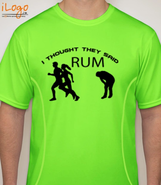 Running I-thought-rum T-Shirt