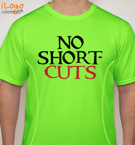 no-shortcuts - Blakto Sports T-Shirt