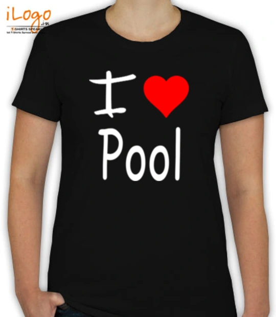 Shirt I-love-pool T-Shirt