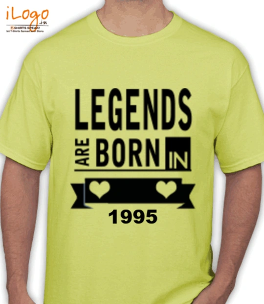 Legends are Born in 1995 Legends-are-born-in-%C%C T-Shirt