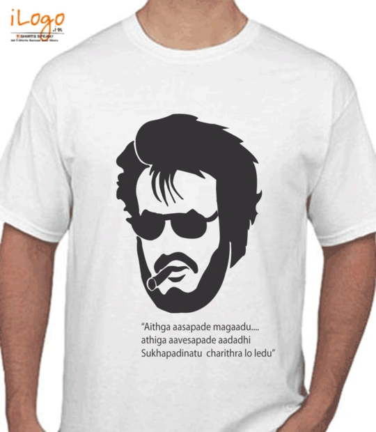Superstar Rajni Super-Rajnikanth T-Shirt
