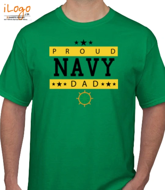 With this dad NAVY-DAD T-Shirt
