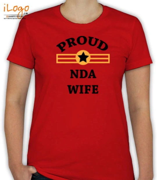 Army Wife NDA-WIFE-STAR T-Shirt