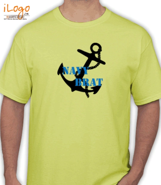 Naval NAVY-BRAT-ANCHOR T-Shirt