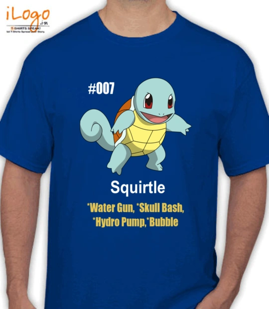 Pokemon Go pokemon-squirtle T-Shirt
