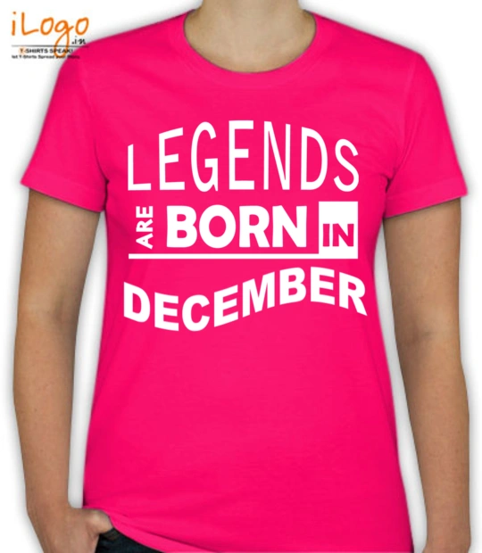 legend-bornin-december - T-Shirt [F]