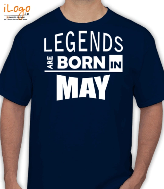 Born legend-borin-may T-Shirt