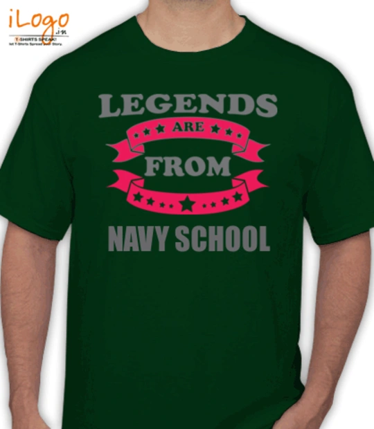 Collage legends-from-navy-school T-Shirt