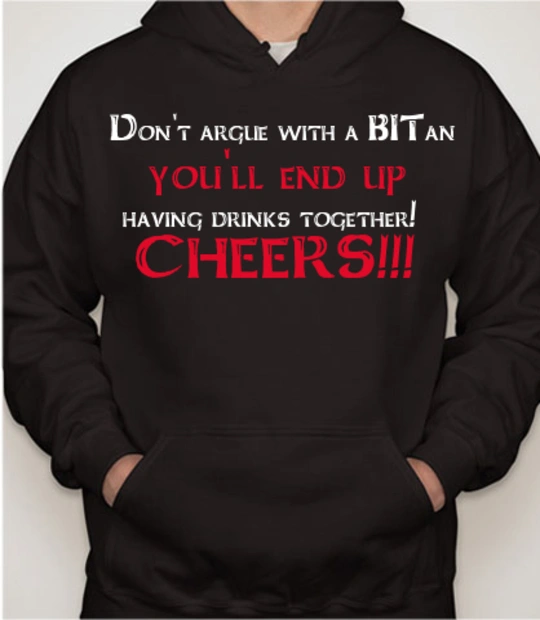 Shirt College-Hoodie T-Shirt