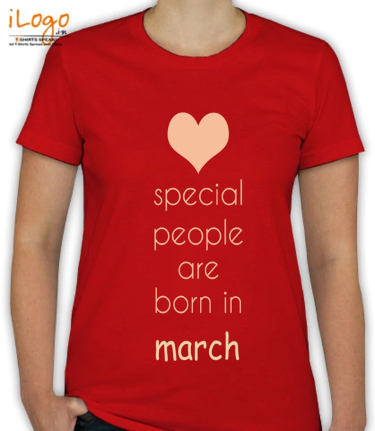 Special people are born in special-people-born-in-march T-Shirt