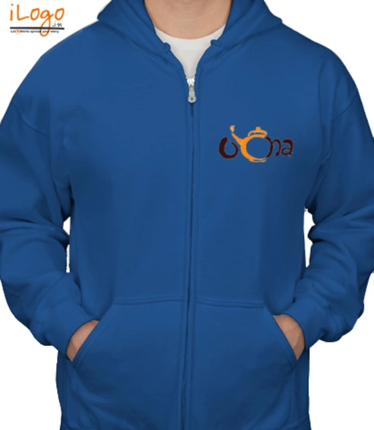 Tee OchaZipperBlue T-Shirt