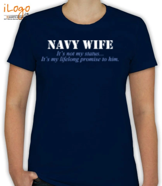 navy-wife-its-not-my-status - T-Shirt [F]