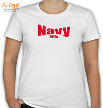 Navy Wife navy-wife-in-red. T-Shirt
