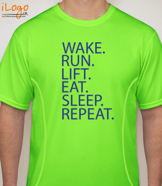 Running wake-run-sleep T-Shirt