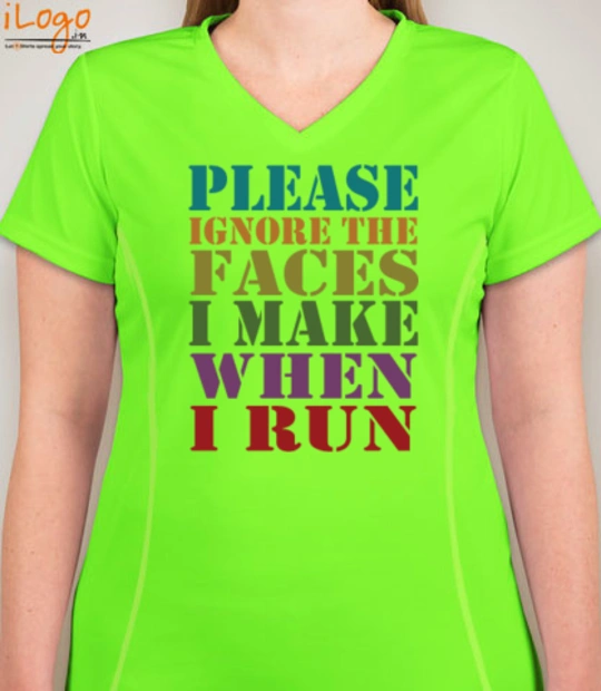 Running plz-ignor-d-faces T-Shirt